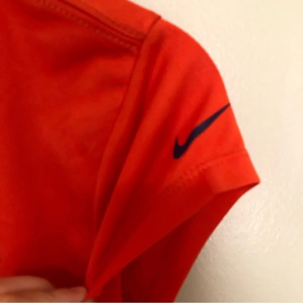 Nike Clemson Just Do It Dri-Fit T-Shirt Orange New Youth Large